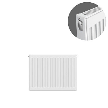 Type 11 Compact Single Convector Radiator - H400 x W500mm - S405K  Feature Large Image