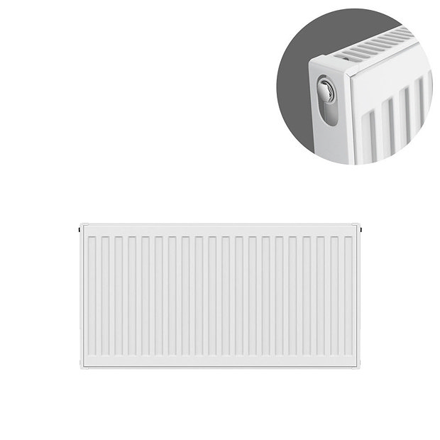 Type 11 H400 x W700mm Compact Single Convector Radiator - S407K Large Image