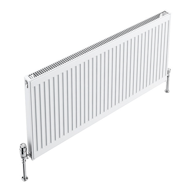 Type 11 H400 x W400mm Compact Single Convector Radiator - S404K  Feature Large Image