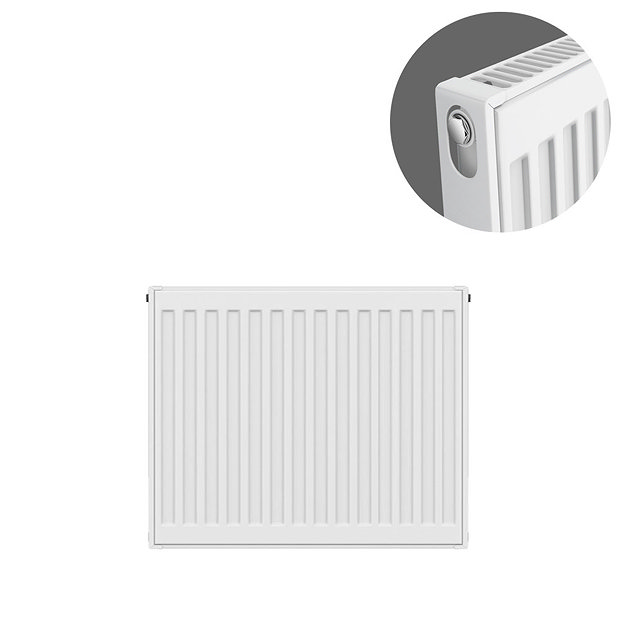 Type 11 H500 x W500mm Compact Single Convector Radiator - S505K Large Image