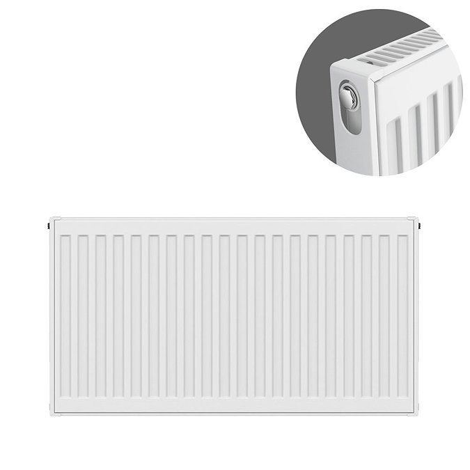 Type 11 H500 x W700mm Compact Single Convector Radiator - S507K Large Image