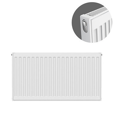 Type 11 Compact Single Convector Radiator - H500 x W700mm - S507K  Feature Large Image