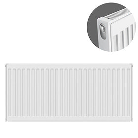 Type 11 H500 x W900mm Compact Single Convector Radiator - S509K Large Image