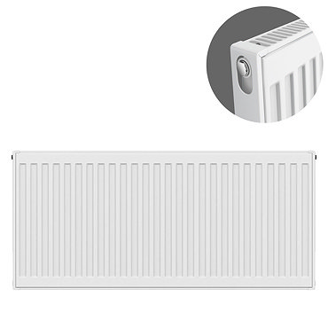 Type 11 Compact Single Convector Radiator - H500 x W900mm - S509K  Feature Large Image