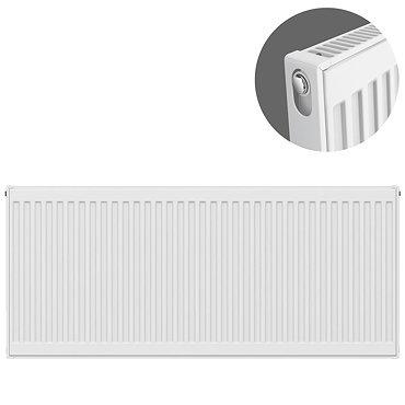 Type 11 Compact Single Convector Radiator - H500 x W1200mm - S512K  Feature Large Image