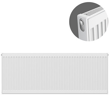 Type 11 Compact Single Convector Radiator - H500 x W1400mm - S514K  Feature Large Image