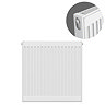 Type 11 H750 x W600mm Compact Single Convector Radiator - S706K Large Image