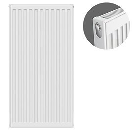 Type 11 H900 x W400mm Compact Single Convector Radiator - S904K Large Image