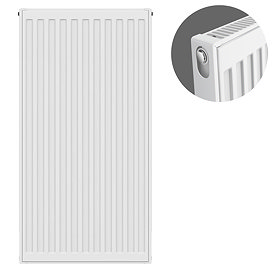 Type 11 H900 x W400mm Compact Single Convector Radiator - S904K Large Image