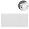 Type 21 H600 x W900mm Double Panel Single Convector Radiator - P609K Large Image
