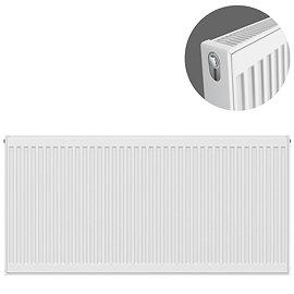 Type 21 H600 x W1300mm Double Panel Single Convector Radiator - P613K Large Image