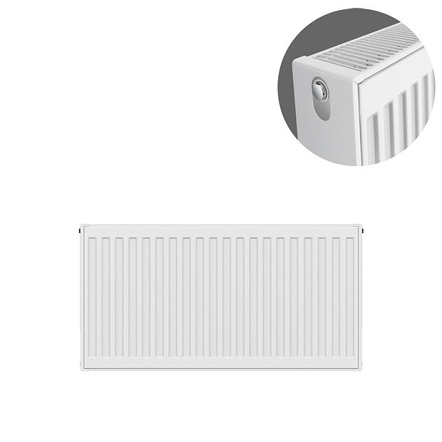 Type 22 H400 x W700mm Compact Double Convector Radiator - D407K Large Image