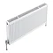 Type 22 H400 x W1200mm Compact Double Convector Radiator - D412K  Profile Large Image