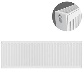 Type 22 H500 x W2200mm Compact Double Convector Radiator - D522K Large Image