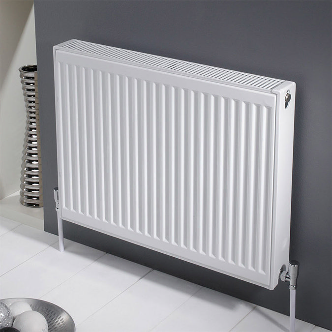 Type 22 H600 x W700mm Compact Double Convector Radiator - D607K  Standard Large Image