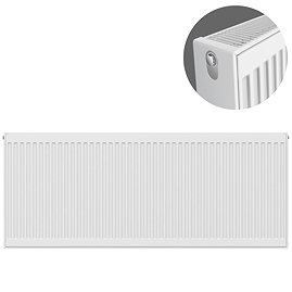 Type 22 H600 x W1500mm Compact Double Convector Radiator - D615K Large Image