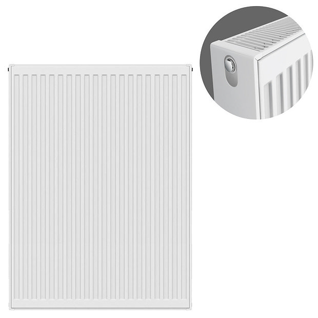 Type 22 H900 x W700mm Compact Double Convector Radiator - D907K Large Image