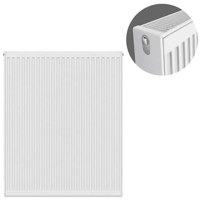 Type 22 H900 x W800mm Compact Double Convector Radiator - D908K Large Image