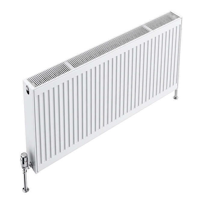 Type 22 H900 x W900mm Compact Double Convector Radiator - D909K  Profile Large Image