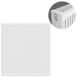 Type 22 H900 x W900mm Compact Double Convector Radiator - D909K Large Image