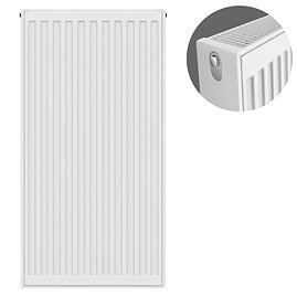 Type 22 H900 x W400mm Compact Double Convector Radiator - D904K Large Image