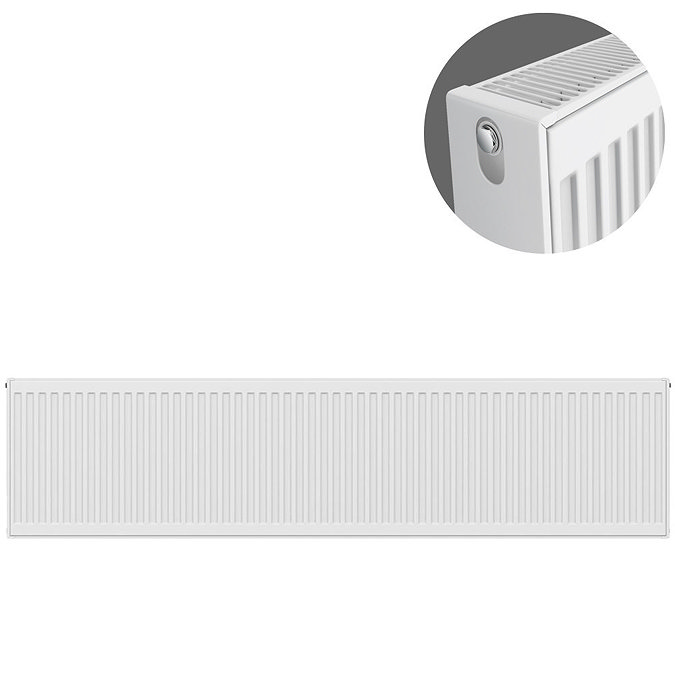 Type 22 H300 x W2000mm Compact Double Convector Radiator - D320K Large Image