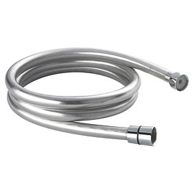 Ultra 1.5m Smooth Silver Flex Hose - A321 Large Image