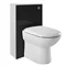 Ultra Design Black BTW Toilet Unit Inc. Cistern + Soft Close Seat Large Image