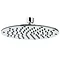 Ultra 200mm Round Fixed Shower Head - Chrome - HEAD05 Large Image