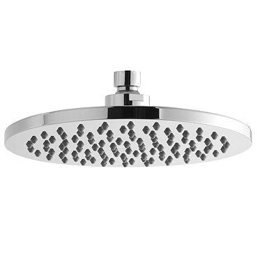 Nuie 200mm Round Fixed Shower Head - Chrome - HEAD49  Profile Large Image
