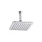 Ultra 200mm Square Shower Head & Ceiling Mounted Arm - Chrome - HEAD91-A3220 Large Image