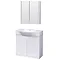 Ultra Lux Floor Mounted Vanity Unit w/ Mirror Cabinet W800 x D500mm Large Image
