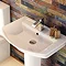 Hudson Reed Alton 4 Piece Bathroom Suite - CC Toilet & 1TH Basin with Semi Pedestal Feature Large Im