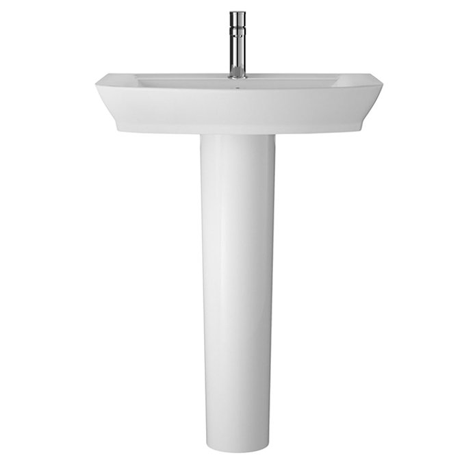 Hudson Reed Maya Basin 1TH + Full Pedestal (3 Size Options) Standard Large Image
