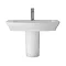 Hudson Reed Maya Basin 1TH + Semi Pedestal (3 Size Options)  Profile Large Image