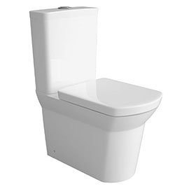 Hudson Reed Maya BTW Close Coupled Toilet + Soft Close Seat Medium Image
