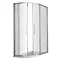Hudson Reed Apex Offset Quadrant Shower Enclosure - Various Size Options  Standard Large Image