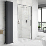 Hudson Reed Apex Sliding Shower Door Only - Various Size Options Large Image