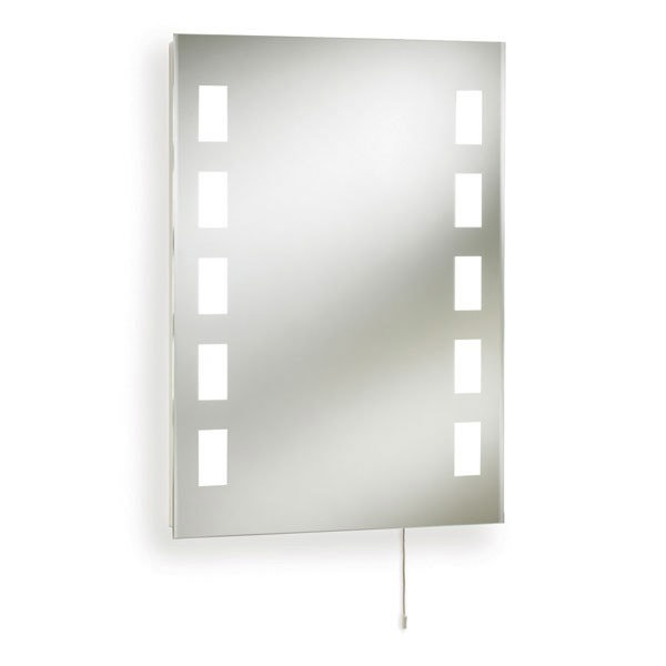 Ultra Argenta 800 x 600mm Backlit Bathroom Mirror - LQ385 Large Image