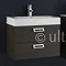 Ultra Asset Basin and Cabinet - Oak Finish - RF002 Large Image