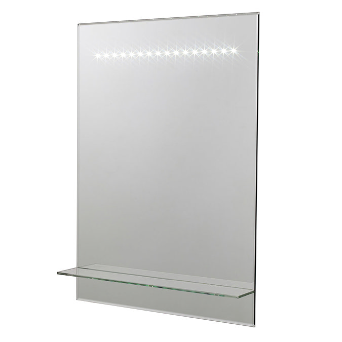 Ultra - Beam LED Touch Sensor Mirror & Glass Shelf - LQ390 Large Image