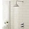 Ultra Concealed Traditional Thermostatic Twin Shower Valve - A3033 Profile Large Image