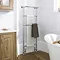 Hudson Reed Brampton Traditional Heated Towel Rail - 1500 x 575mm - HW336 Profile Large Image