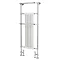 Hudson Reed Brampton Traditional Heated Towel Rail - 1500 x 575mm - HW336 Large Image