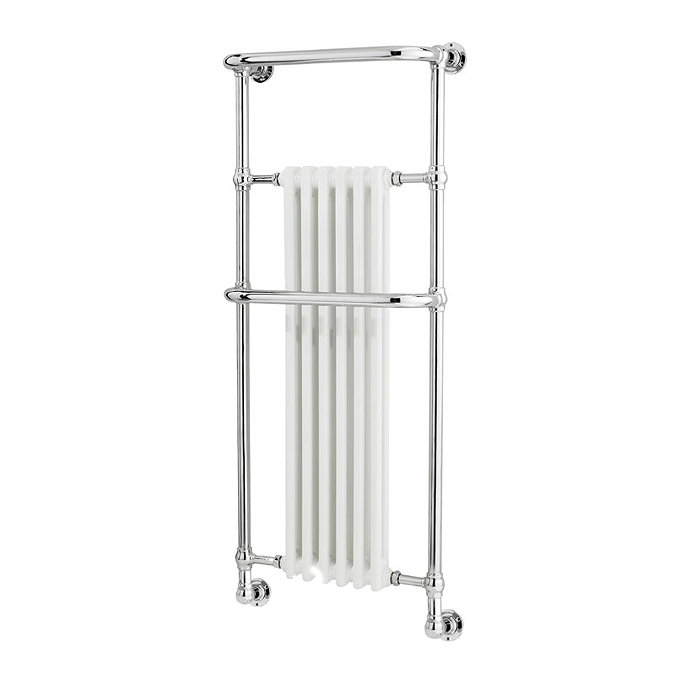 Hudson Reed Brampton Traditional Wall Mounted Heated Towel Rail - 1365 x 575mm - HW337 Large Image