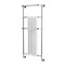 Hudson Reed Brampton Traditional Wall Mounted Heated Towel Rail - 1365 x 575mm - HW337 Large Image