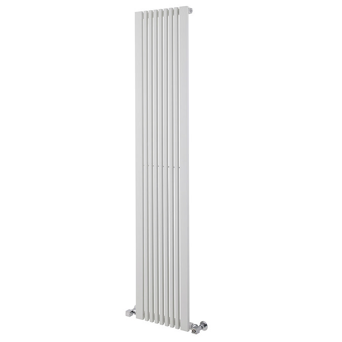 Ultra - Carson White Designer Radiator - W370 x H1800mm - HLW105 Large Image