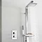 Ultra Volt Concealed Thermostatic Twin Shower Valve - CHAV51 Profile Large Image