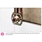 Ultra Chrome Wall Mounted Fixings - A315 Profile Large Image