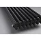 Hudson Reed Colosseum Triple Column Radiator 1800 x 381mm - High Gloss Black - HXB12 Profile Large